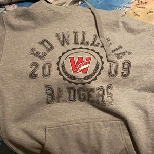 Grey Vintage Hoodie